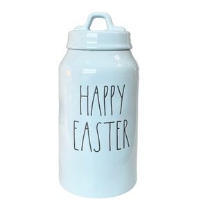 NEW Rae Dunn HAPPY EASTER Canister 🐇🐇